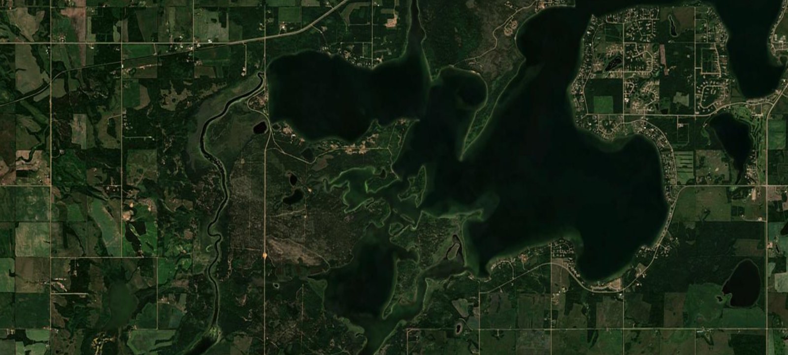 Map of Pelican Point on Moose Lake M.D. Park