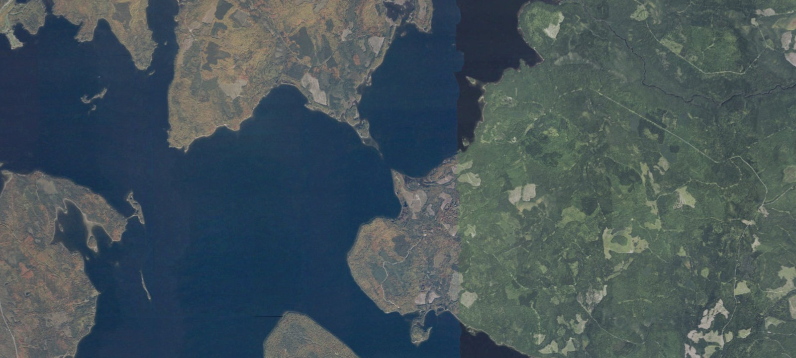 Map of Casey's Spencer Bay Camps