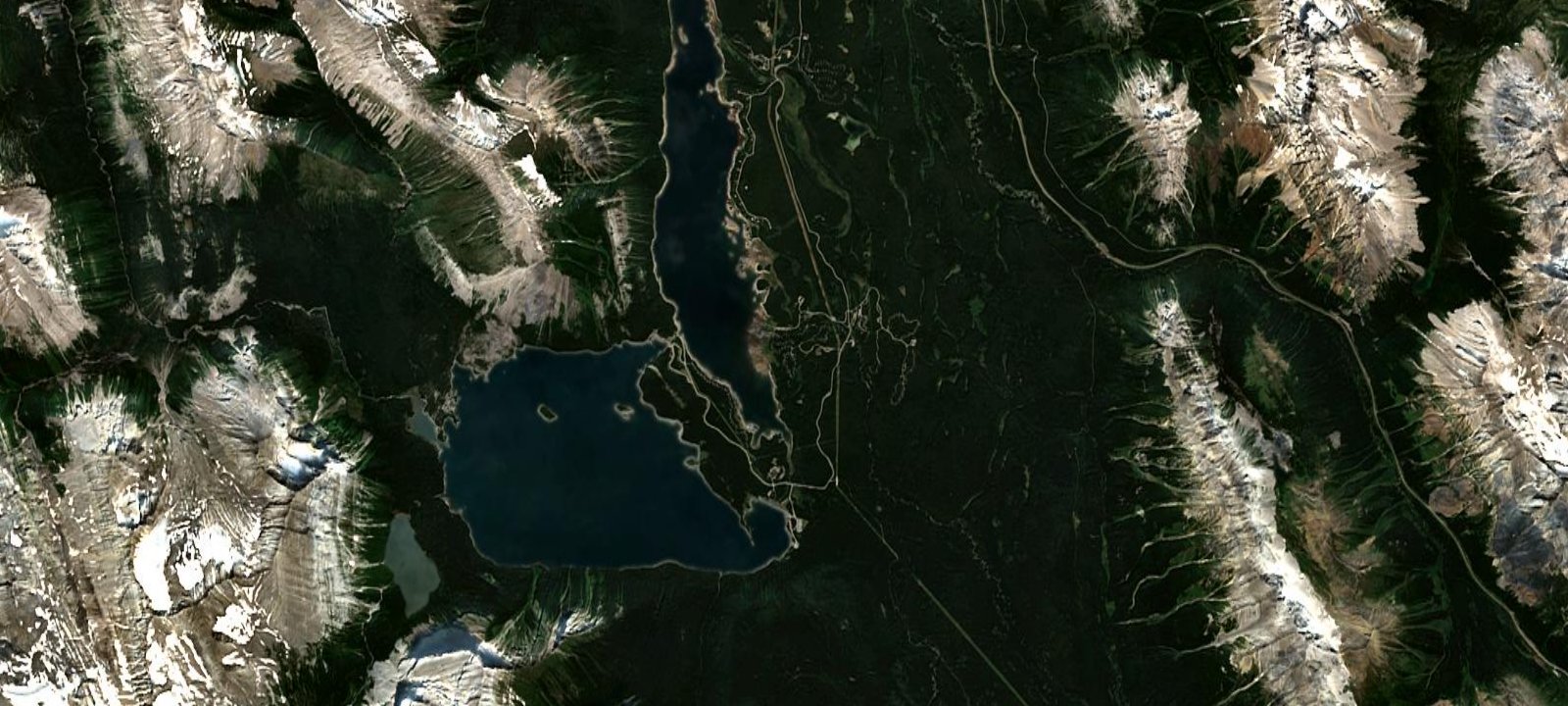 Map of Lower Lake Campground