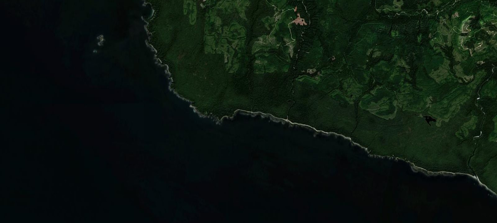 Map of Michigan Creek Campsite