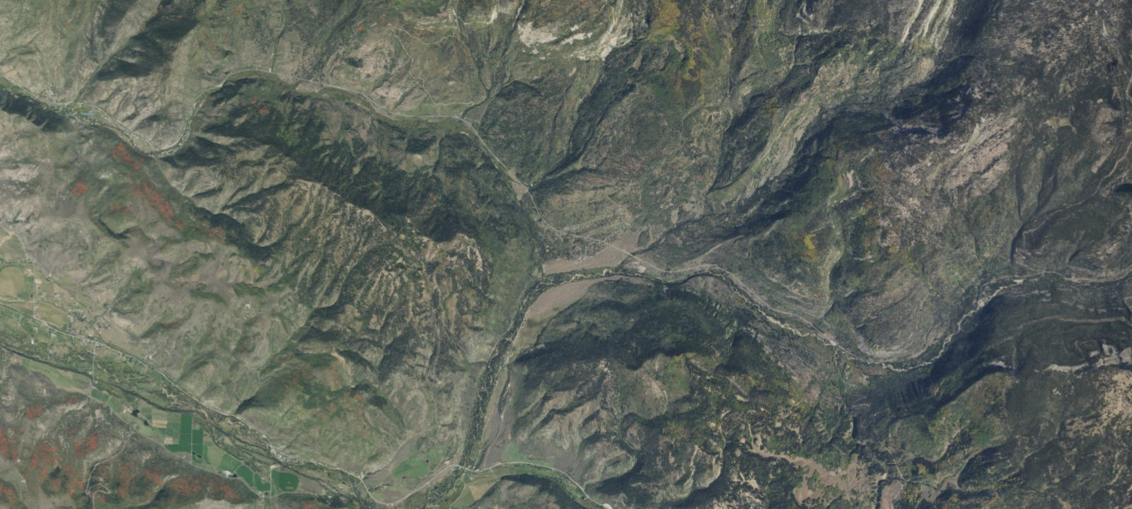 Map of Pine Valley North Group Site B