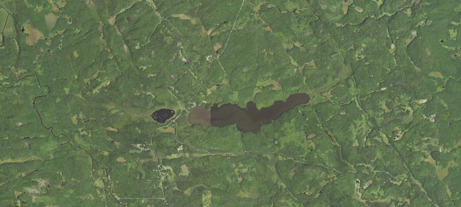 Map of Echo Lake Dispersed Boat Site 2