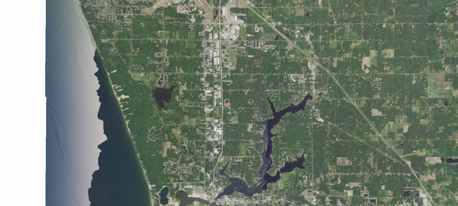 Map of Lake Fran Campground