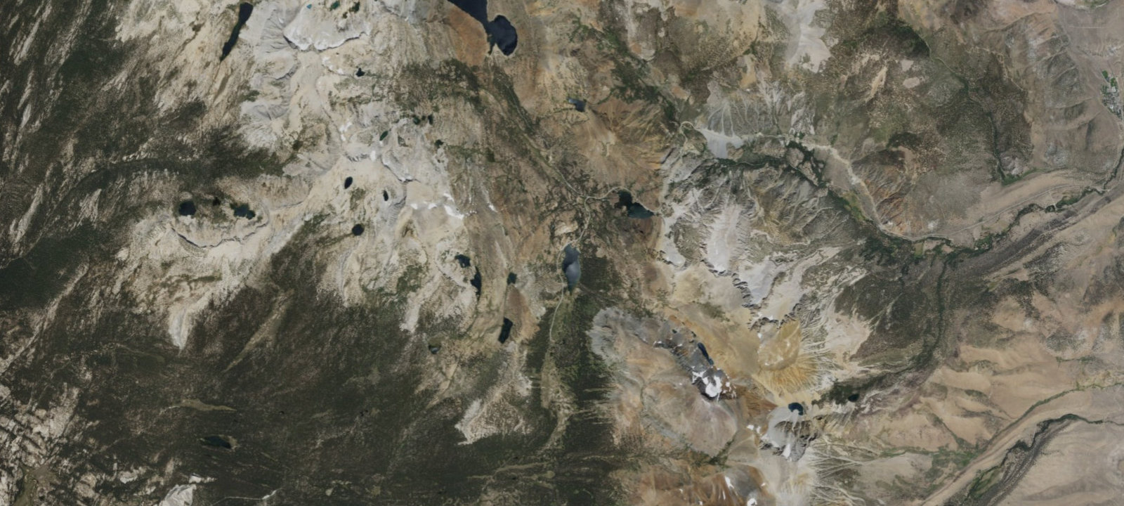 Map of Tioga Lake Campground