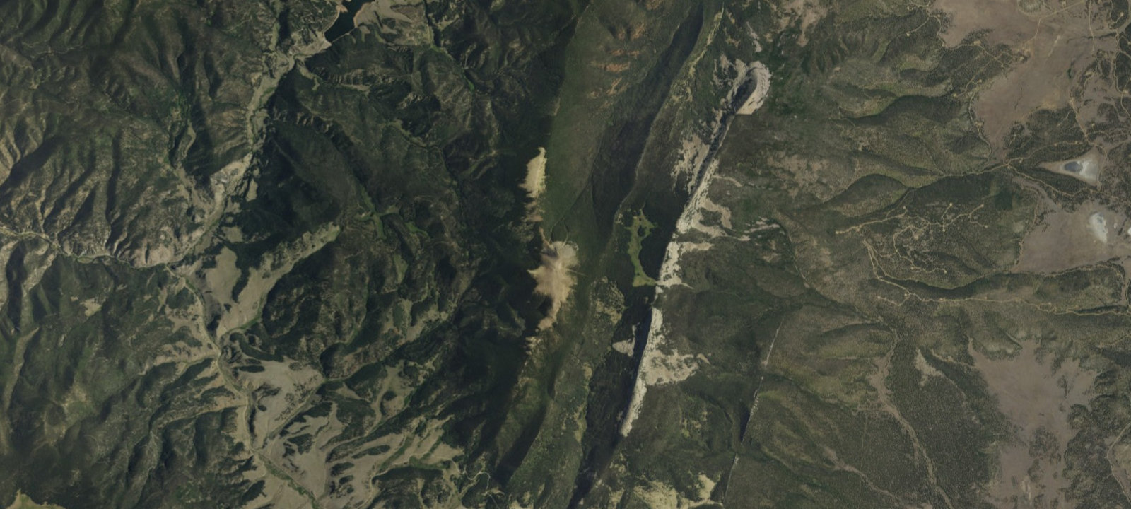 Map of Little Costilla Camp