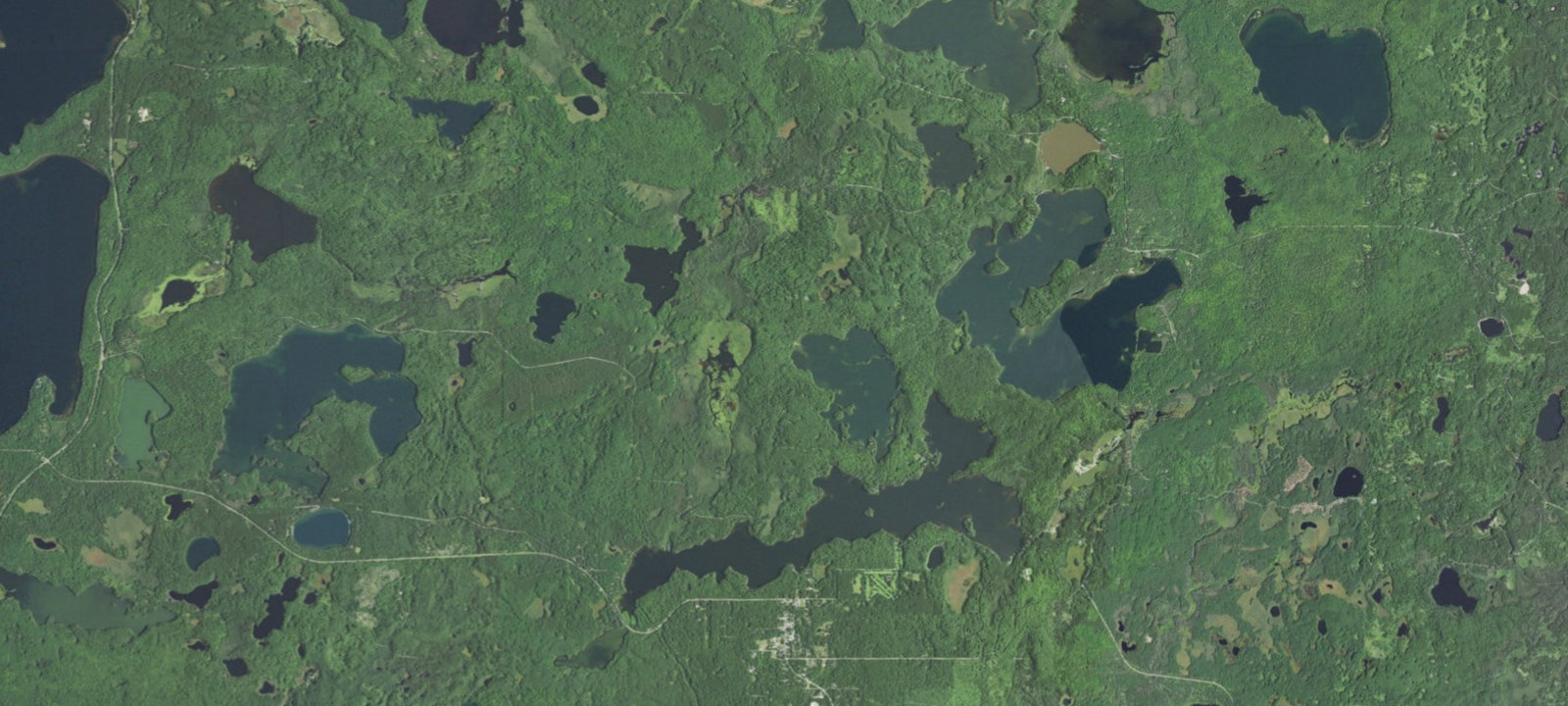 Map of Razorback Lake Campground