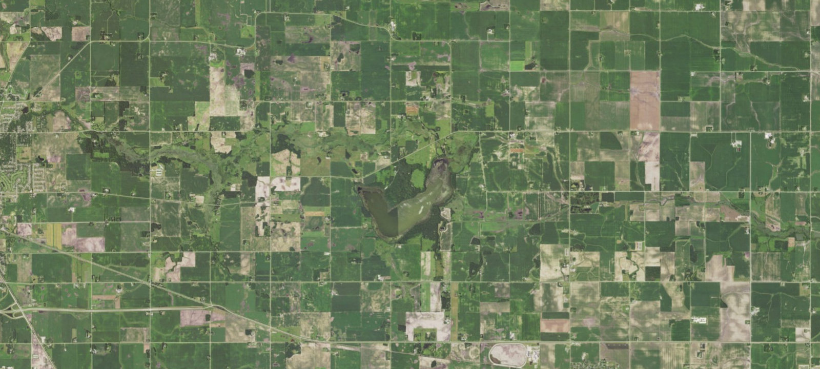Map of Rice Lake State Park