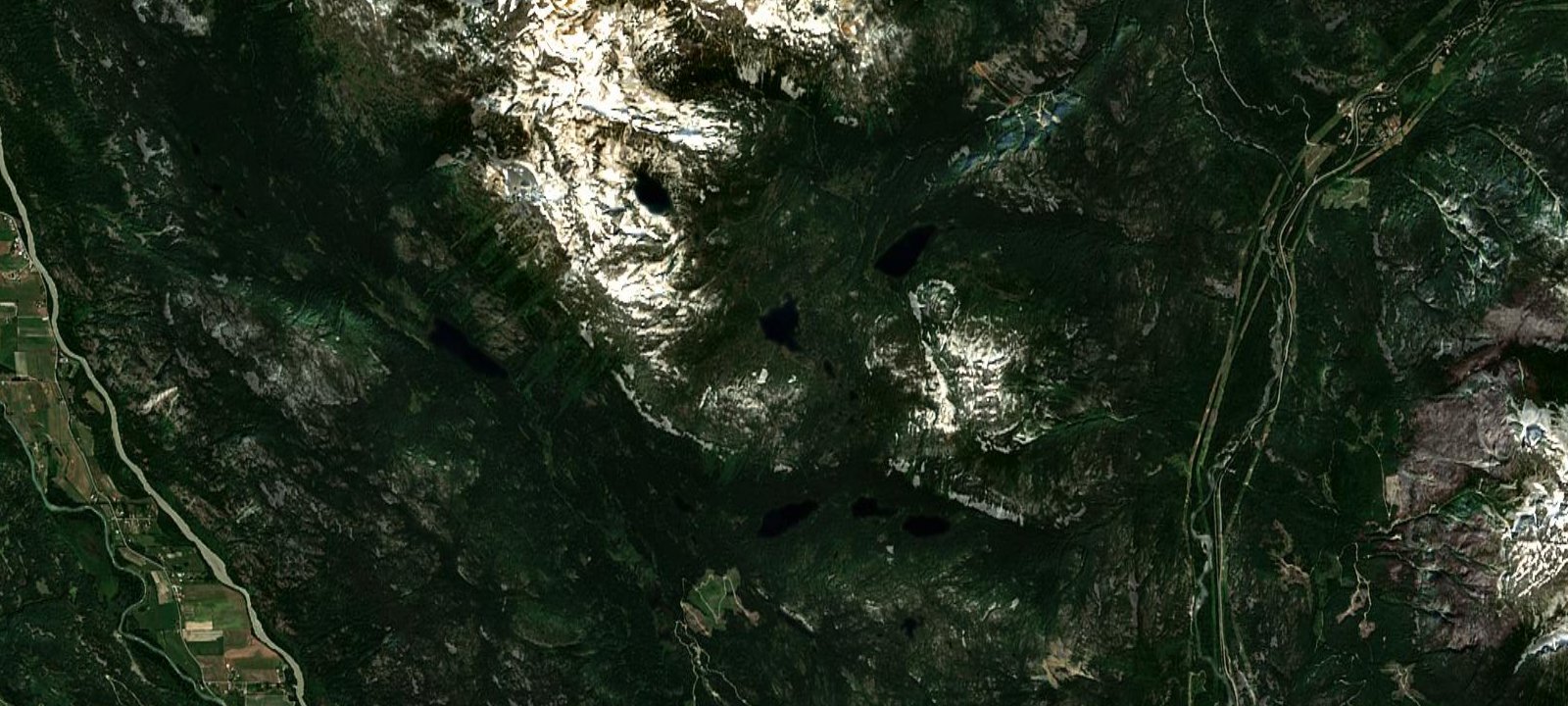 Map of Fowl Lake