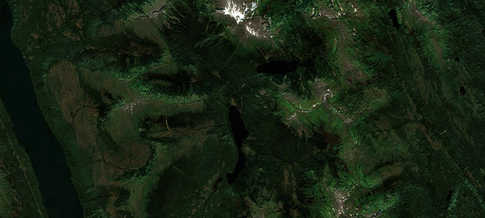 Map of Marten Lake Cabin
