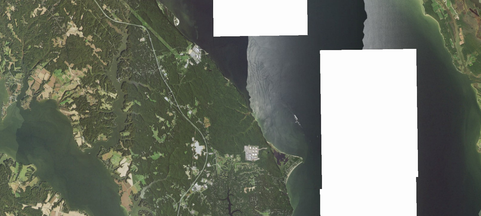 Map of Calvert Cliffs Youth Group Camping
