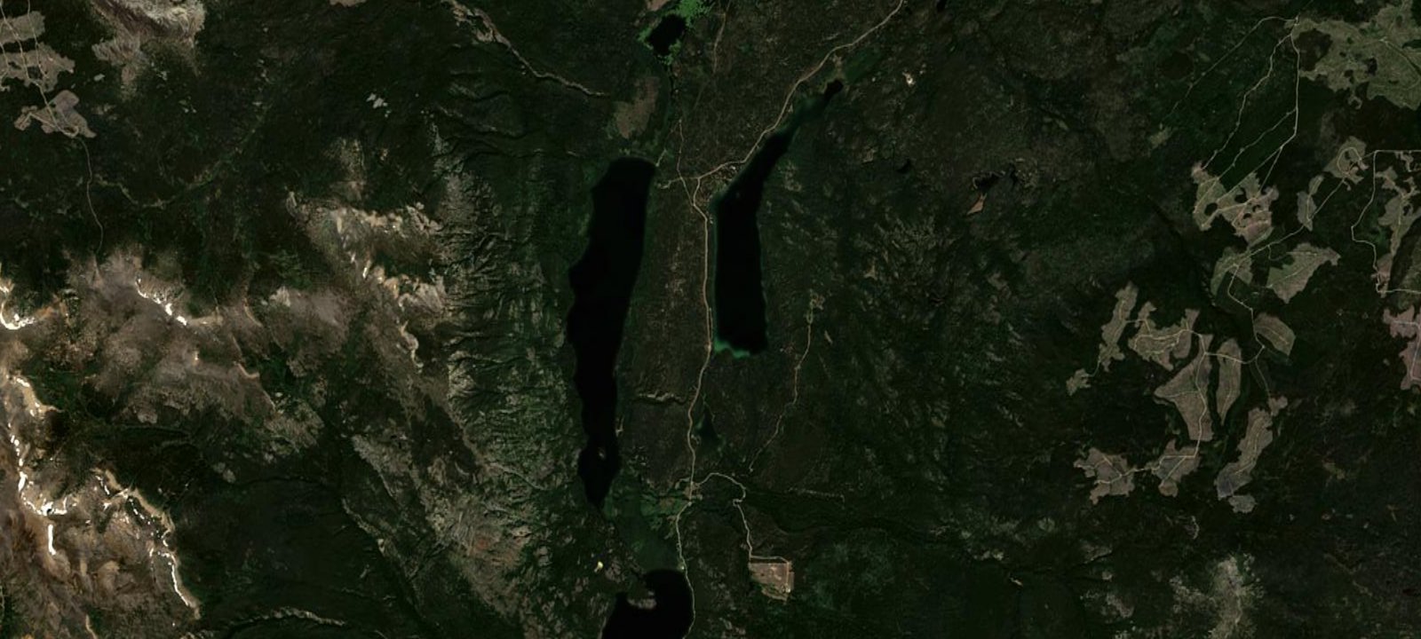Map of Horn Lake Recreation Site