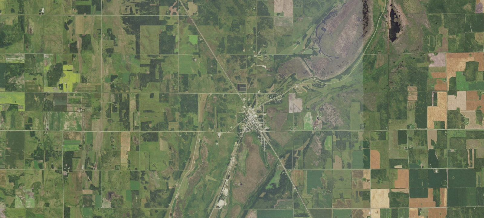 Map of Karlstad Moose Park Campground