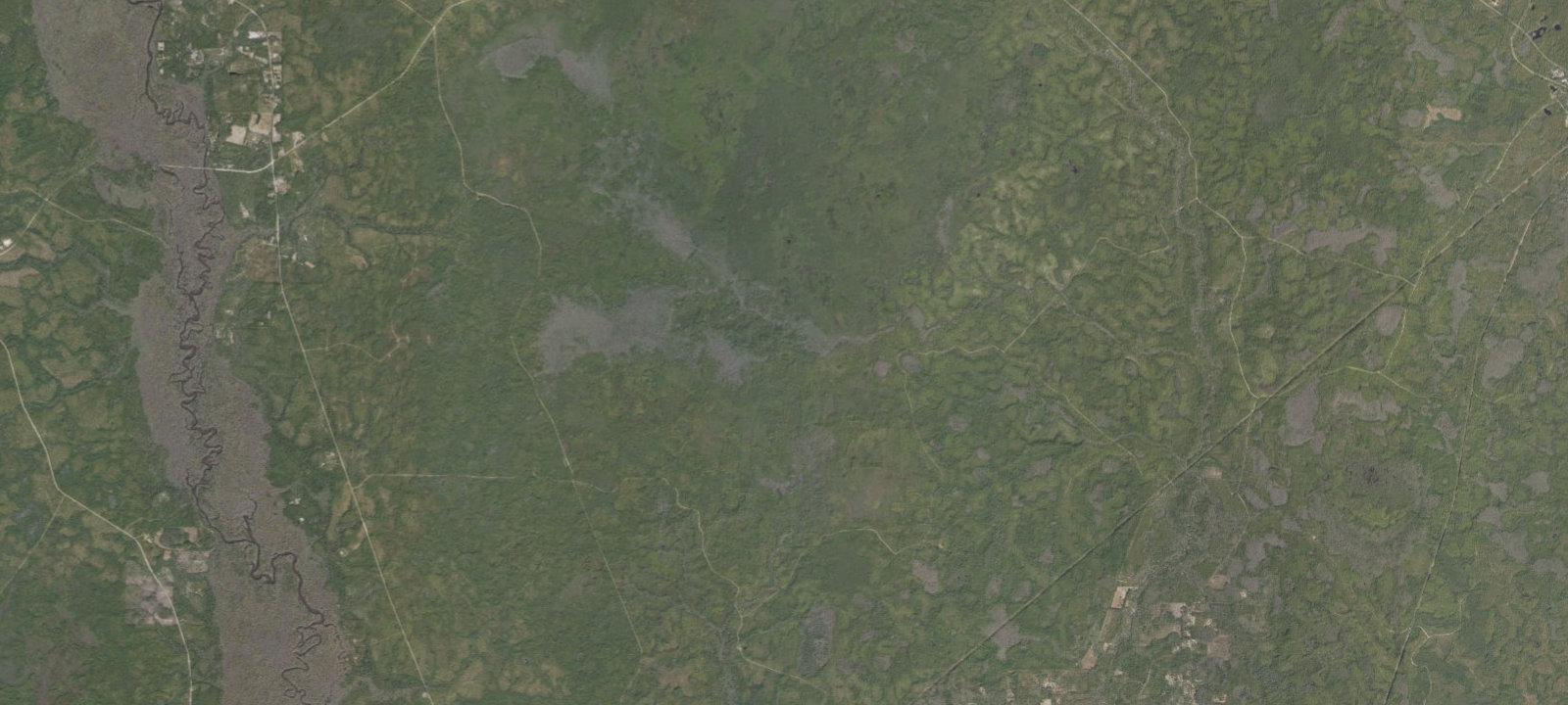 Map of Bradwell Island Camp
