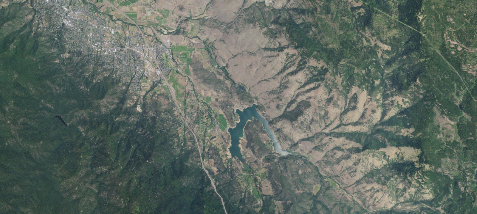 Map of Emigrant Lake – The Point RV Park