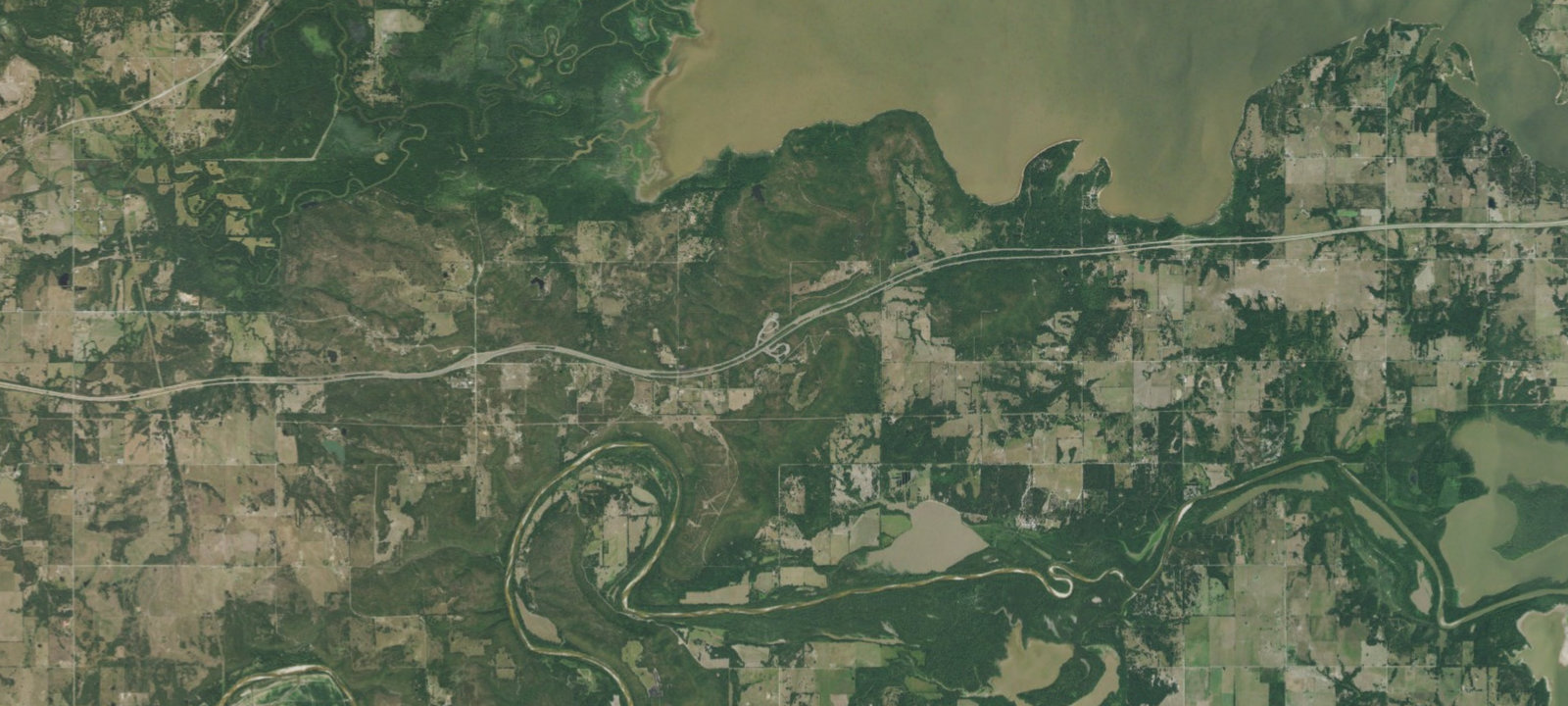 Map of I-40 EB Parking Area #2
