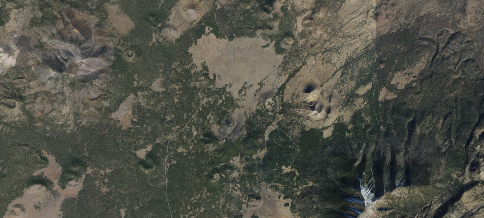 Map of Hart's Prairie