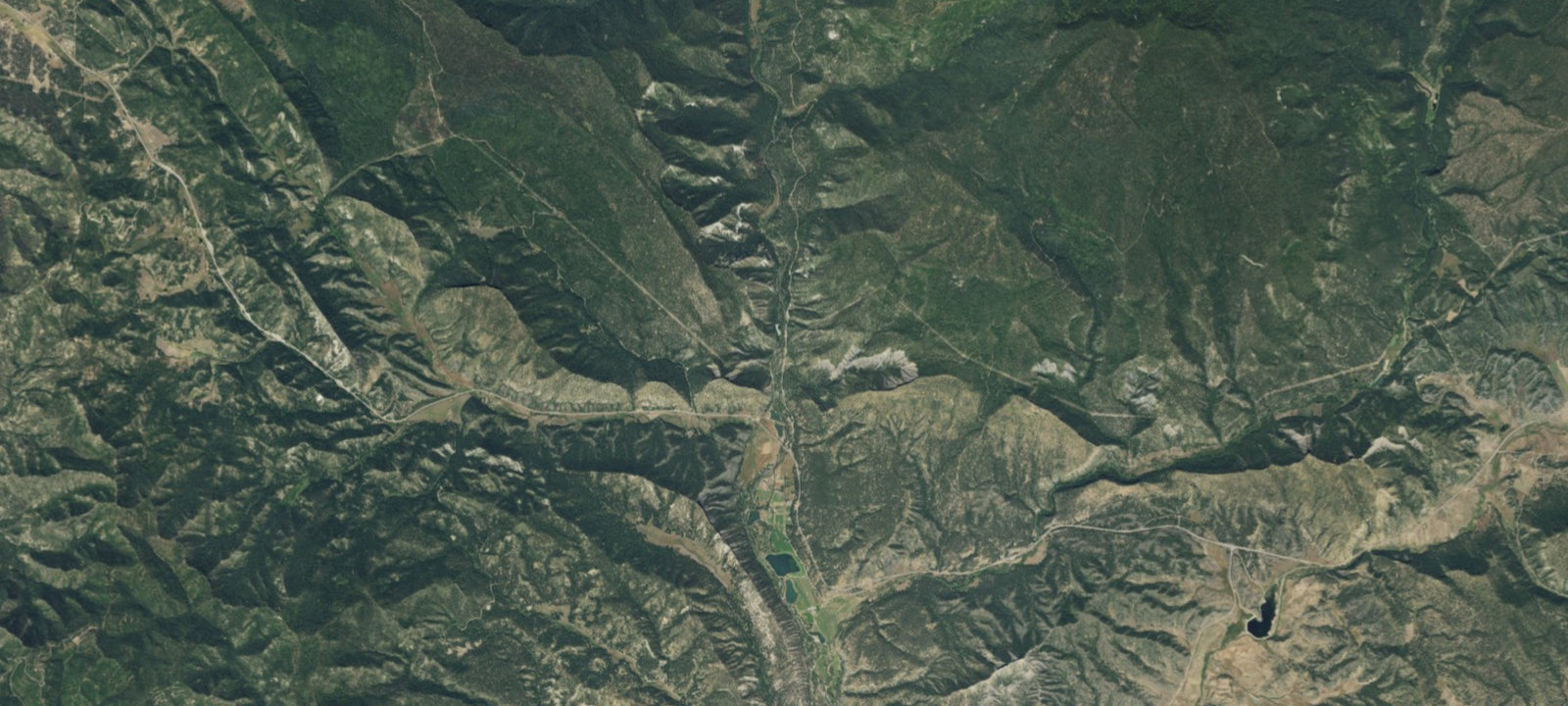 Map of First Fork Rd Dispersed