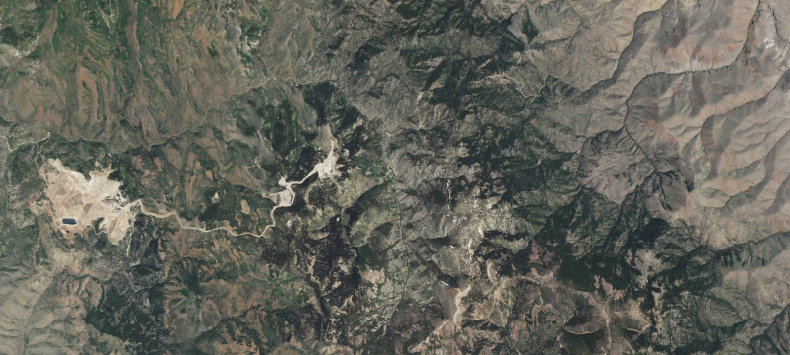 Map of Silver City Campground