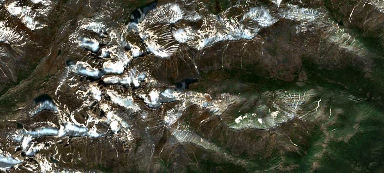 Map of Grizzly lake campsite