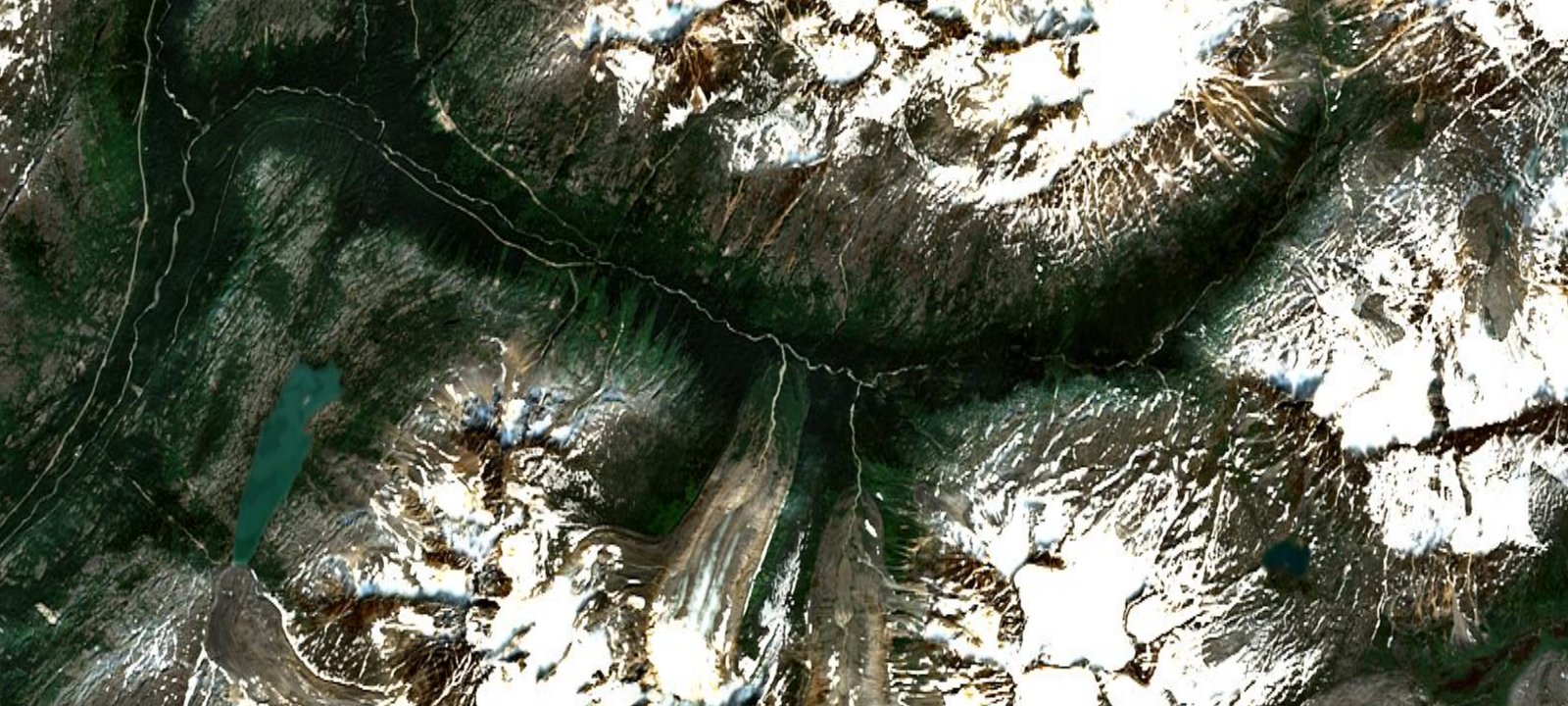 Map of Laughton Glacier Cabin