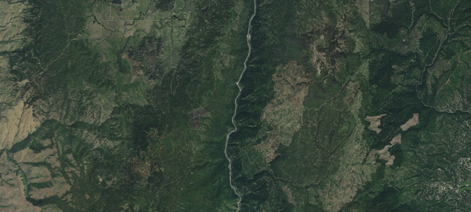 Map of Canyon Creek Campground