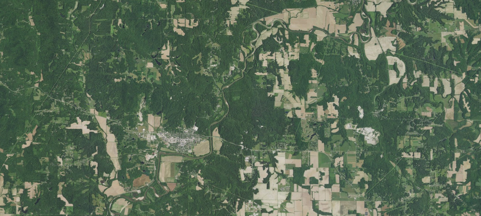 Map of Primitive Camping Area