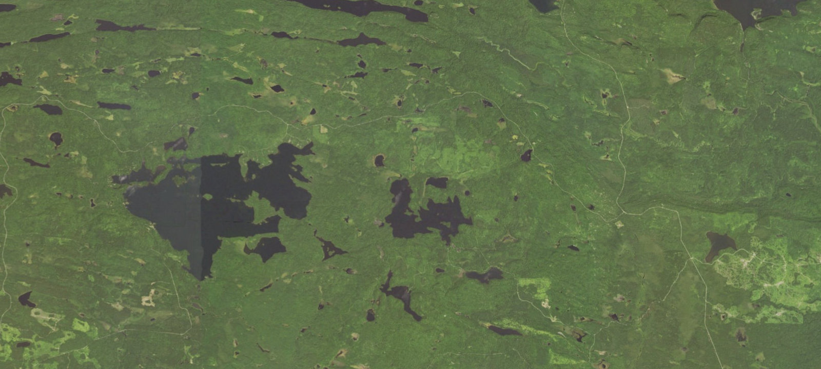 Map of Devilfish Lake Site 1