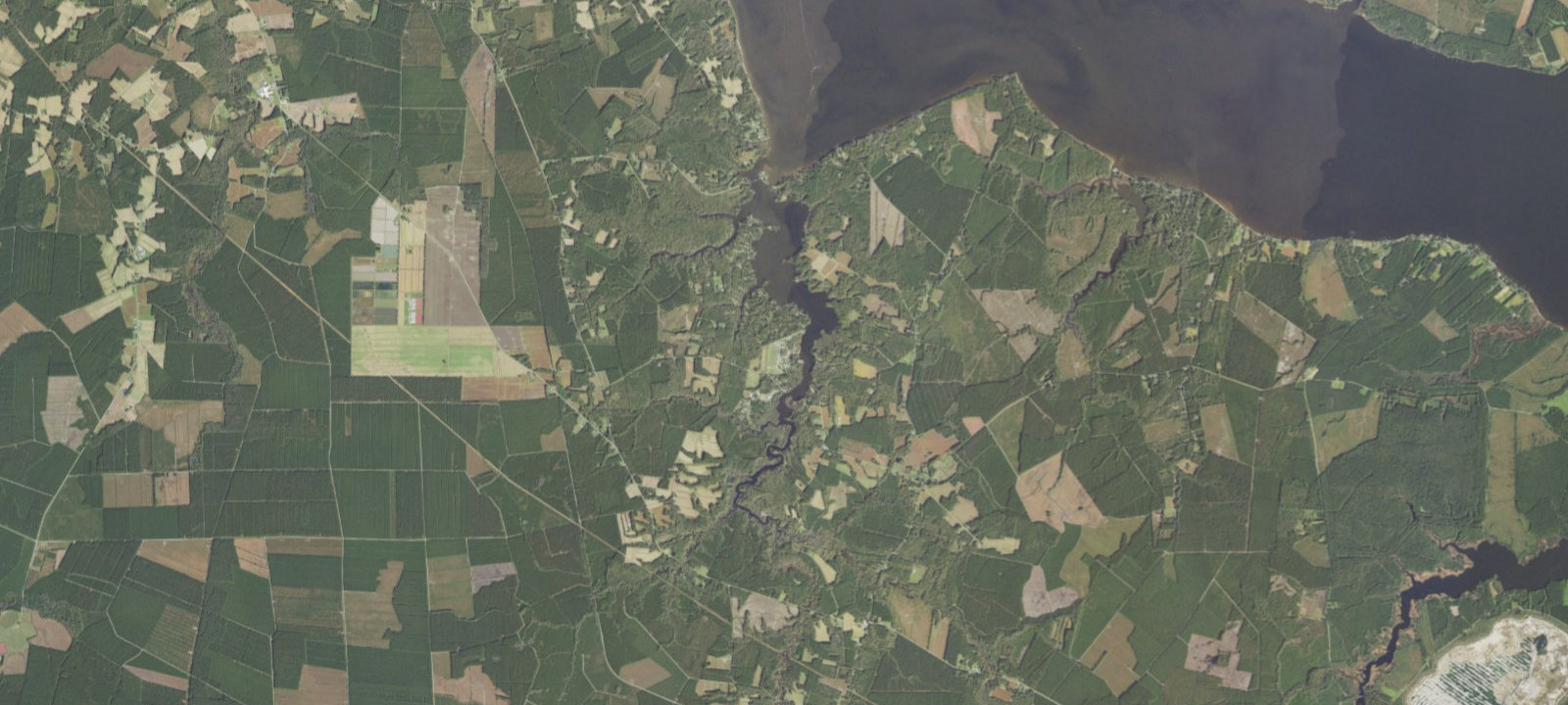 Map of Southern Point Campground
