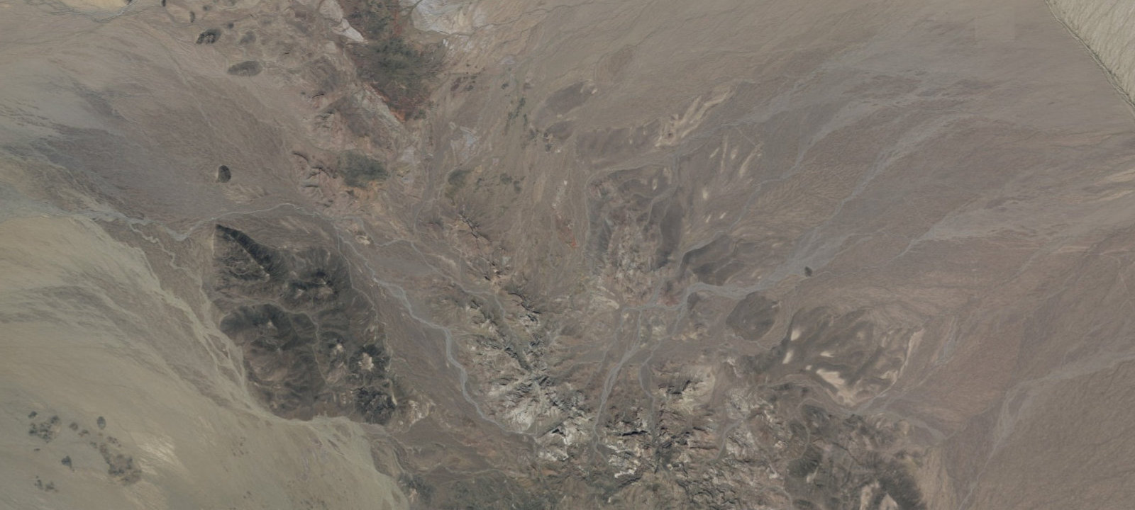 Map of Lost Arch Historic Mining Camp