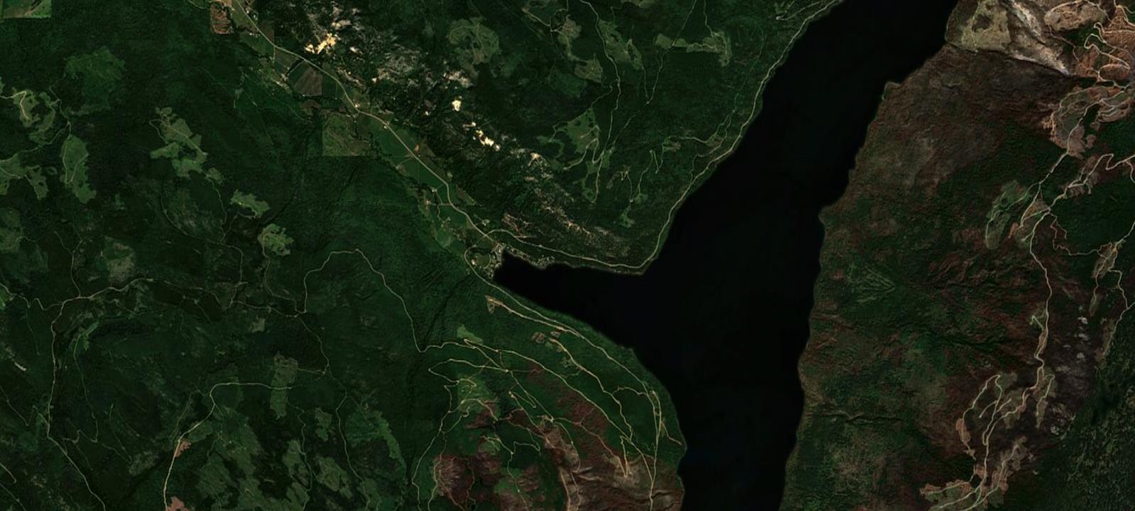 Map of Skwaam Bay Recreation Site