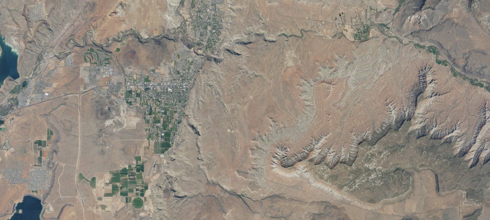 Map of Hurricane Cliffs Campsite #5