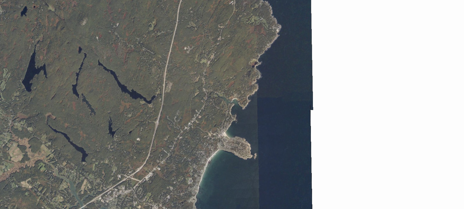Map of Cape Neddick Oceanside Campground