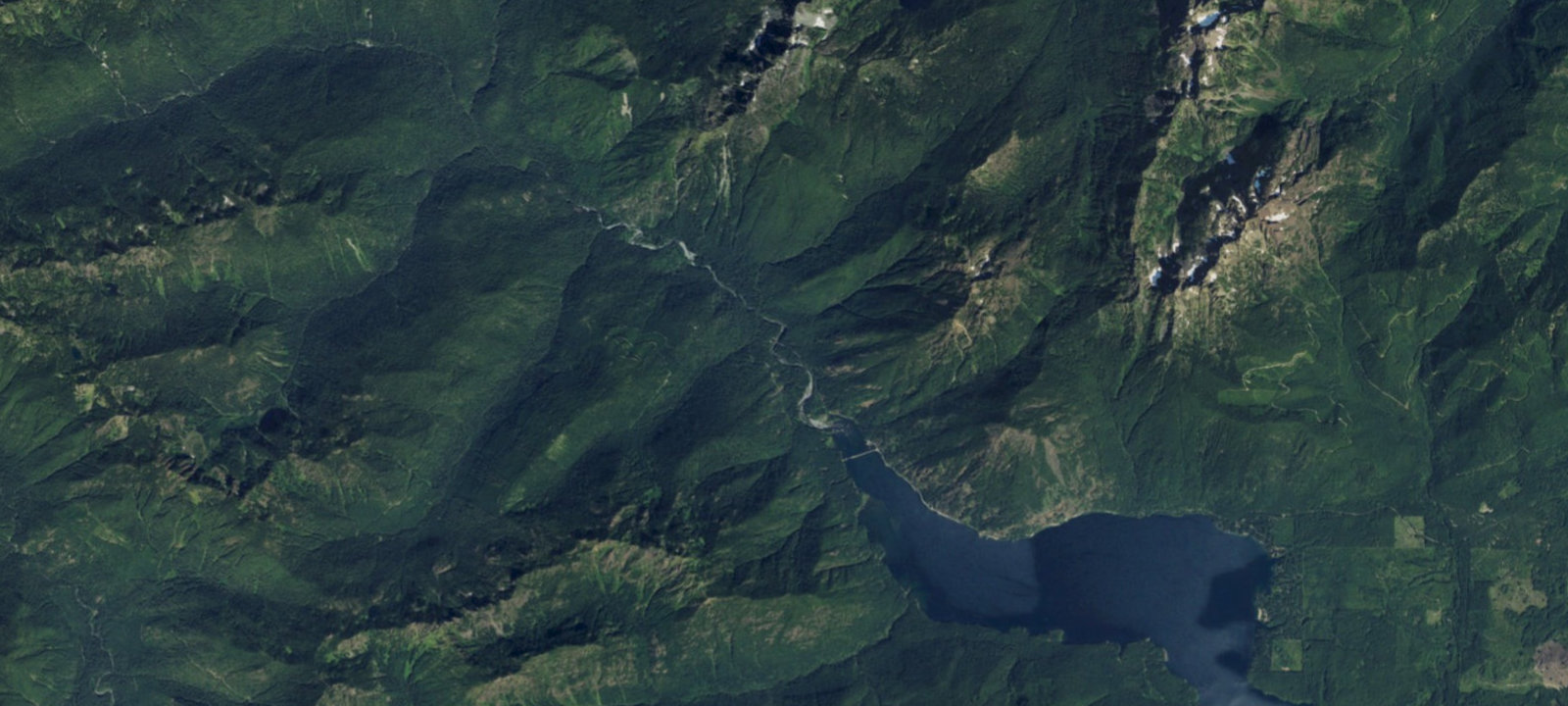 Map of Staircase Campground