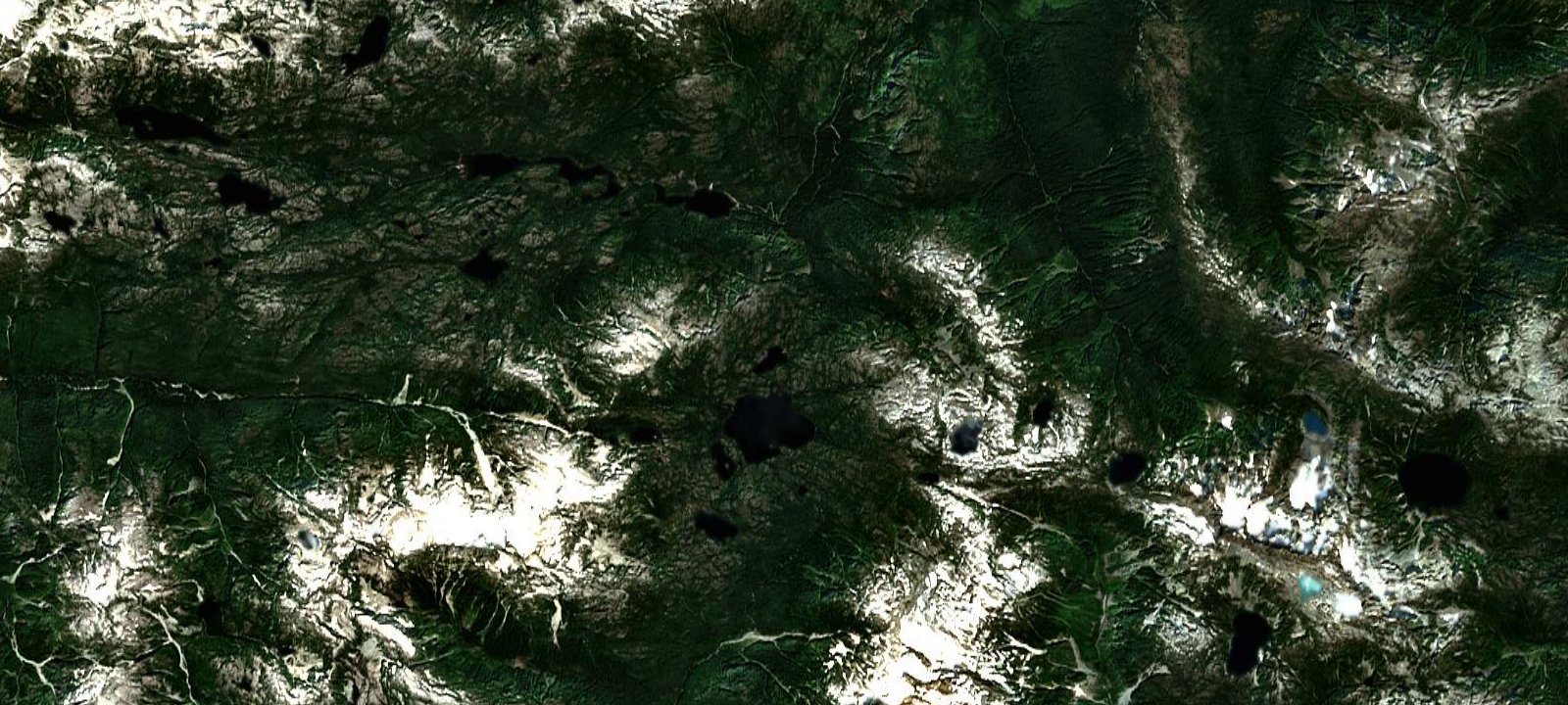 Map of Baby Bedwell Lake Campground