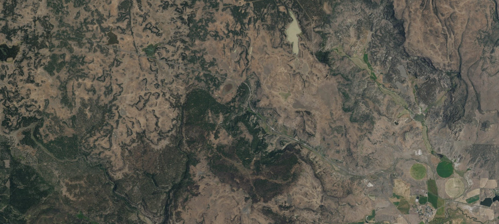 Map of Howard's Gulch Campground