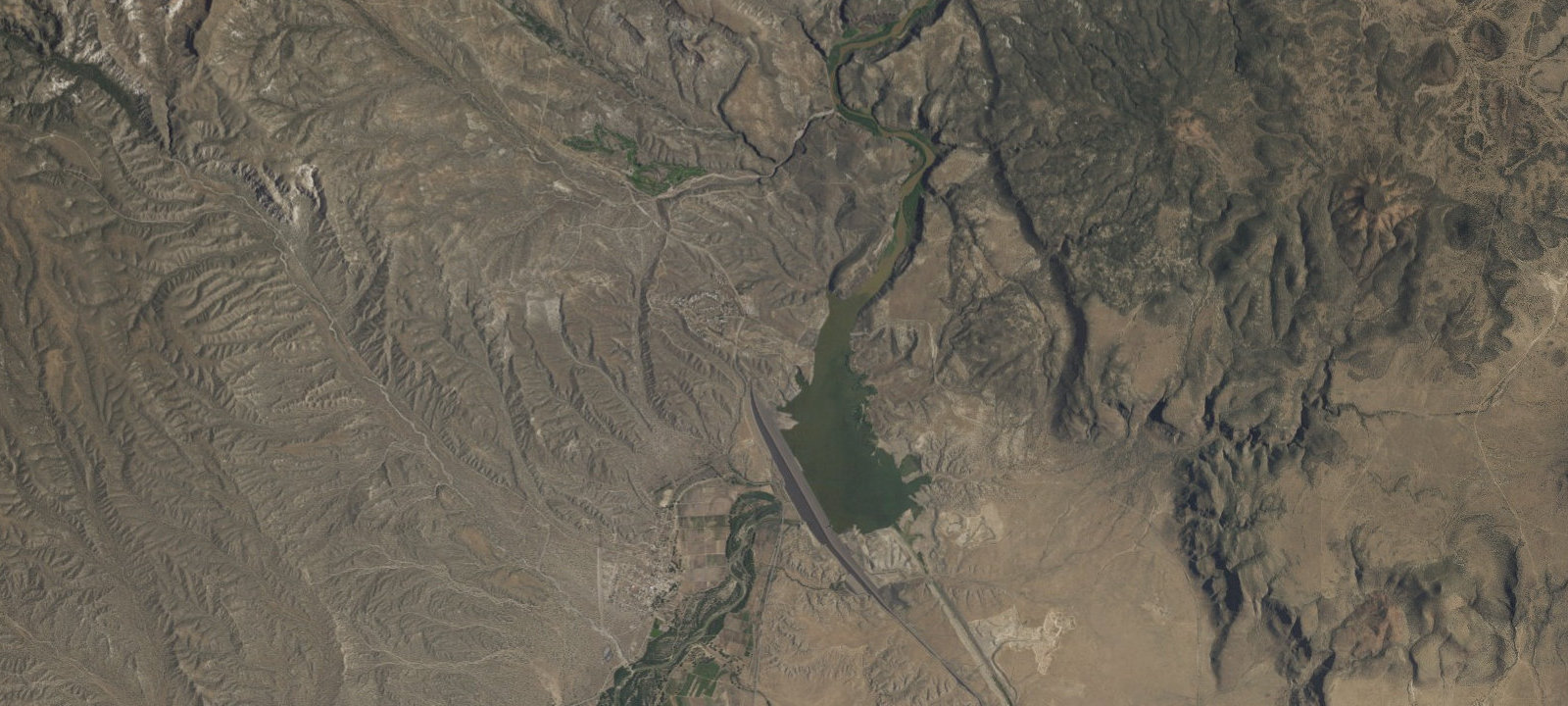 Map of Cochiti Lake Recreation Area Campground