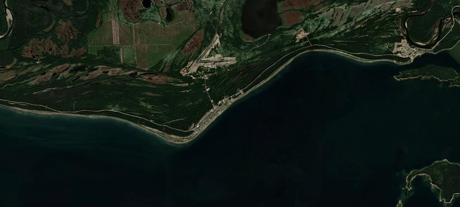 Map of Camping de la Plage