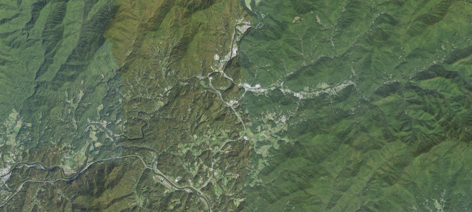 Map of Great Smokey Mountain RV