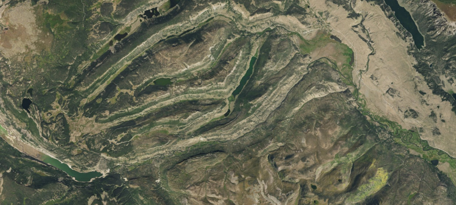 Map of Road Canyon
