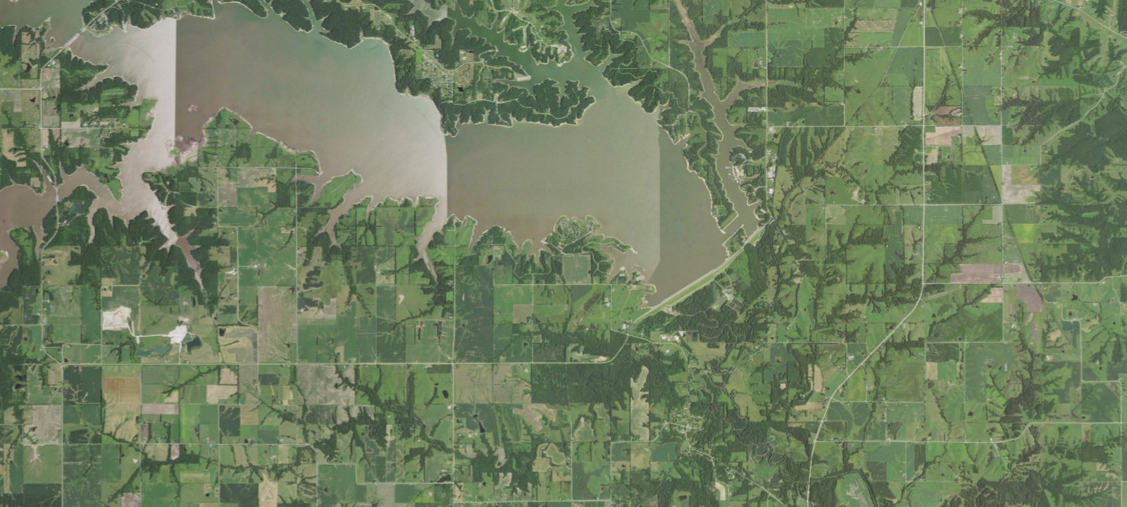 Map of Island View Park (Rathbun Lake)