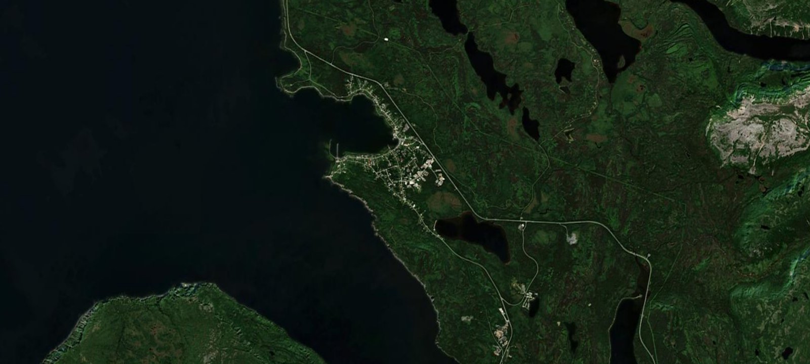 Map of Gros Morne RV Campground