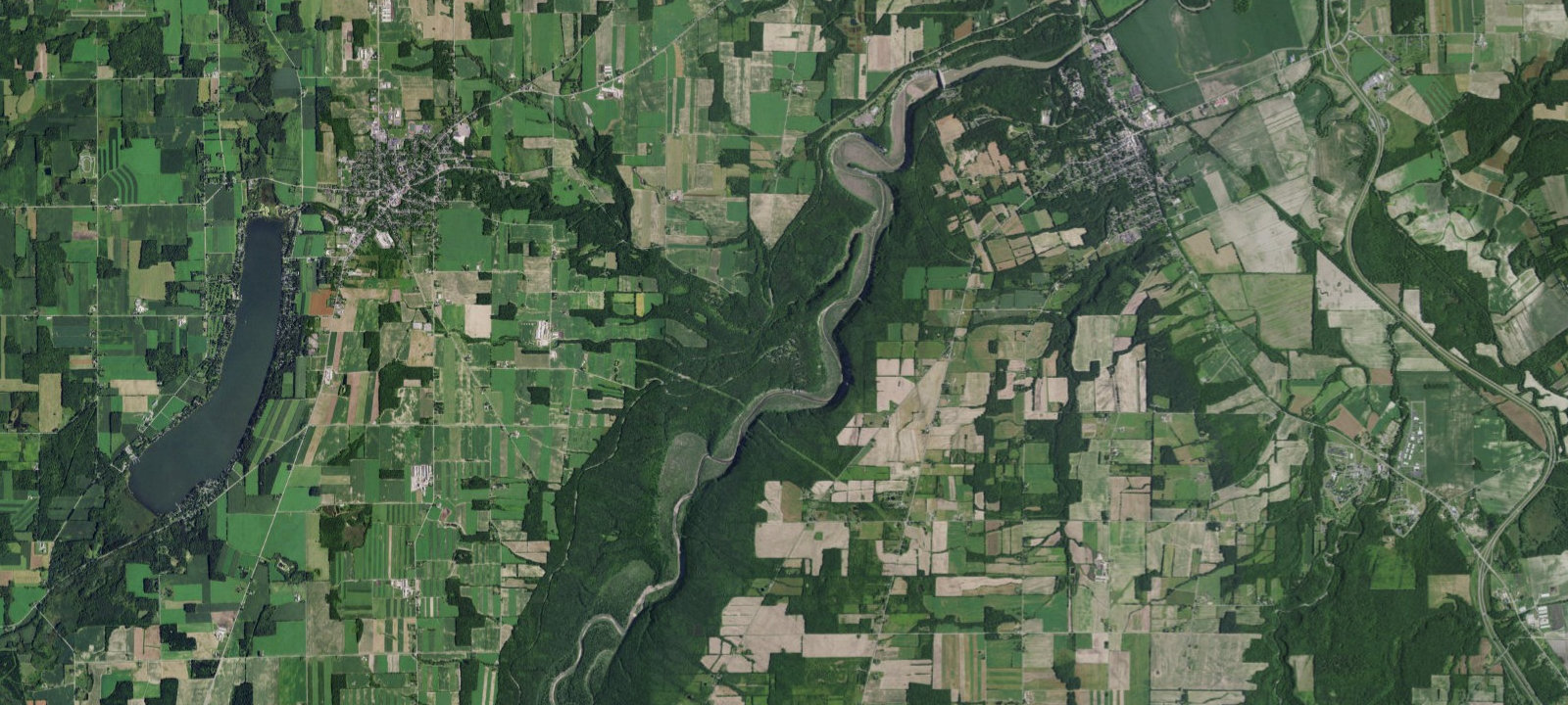 Map of Letchworth State Park - Highbanks Campgrounds