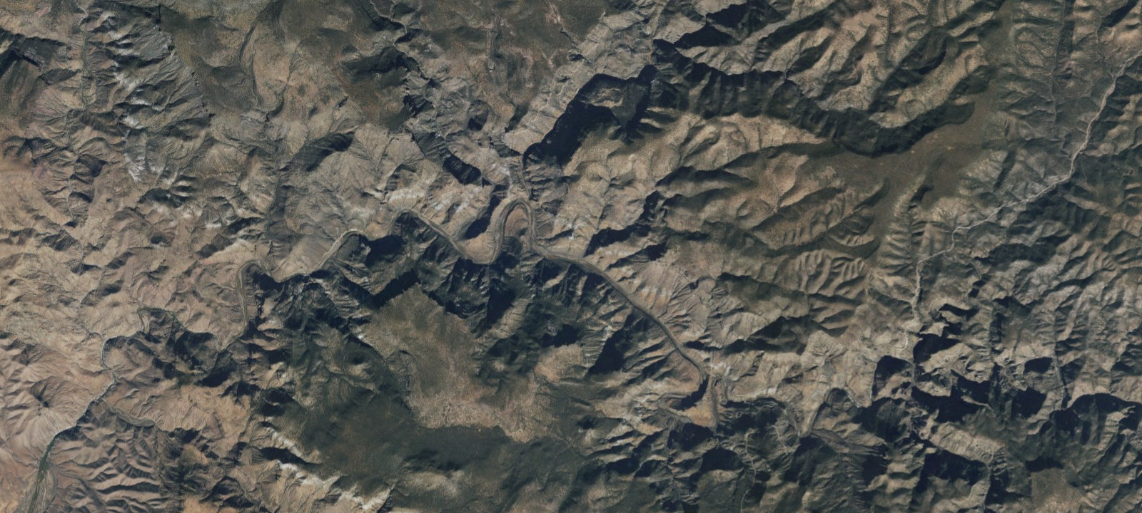 Map of Second Campground