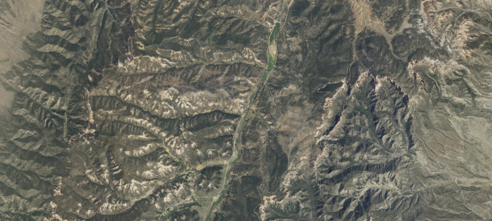 Map of East Fork Dispersed Site 4