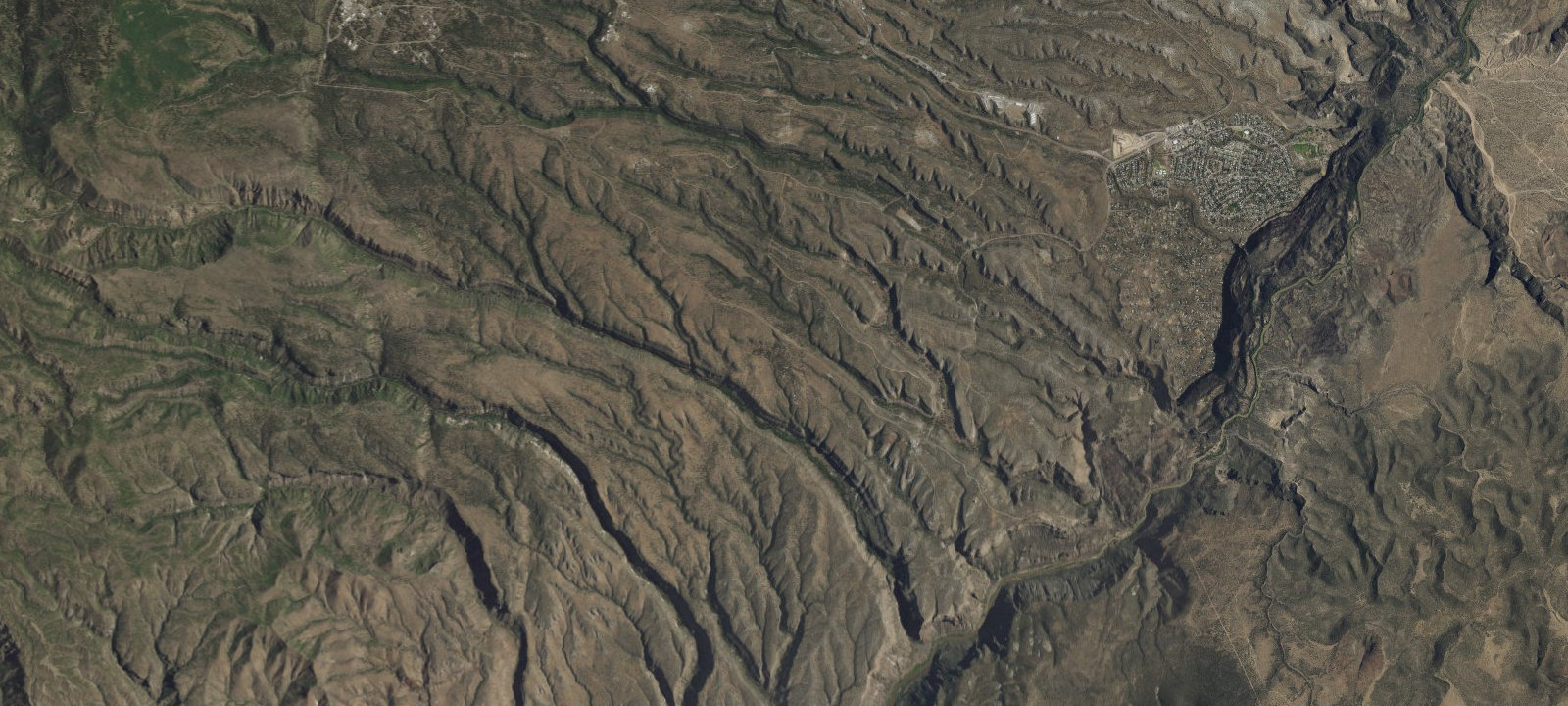 Map of Juniper Campground (nm)
