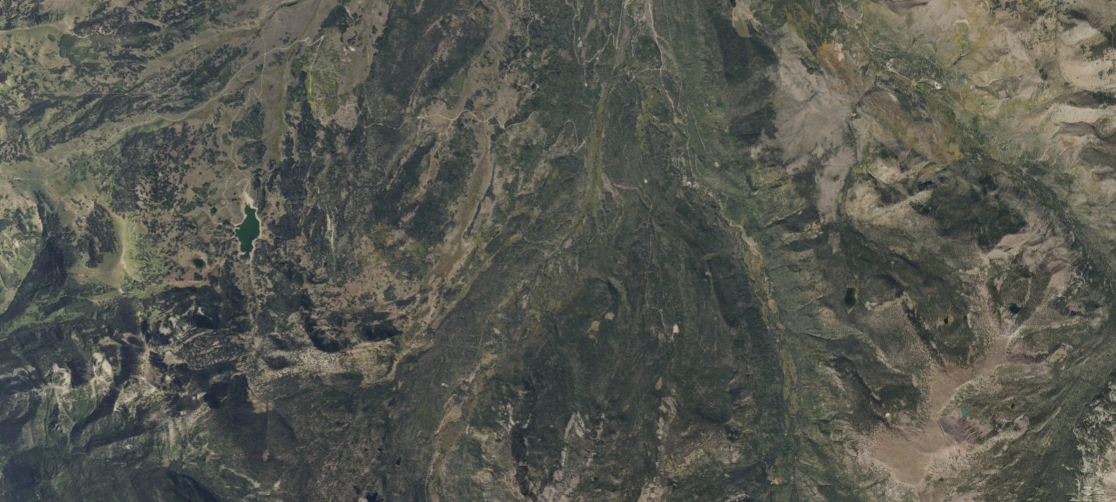 Map of Hayden Fork Campground