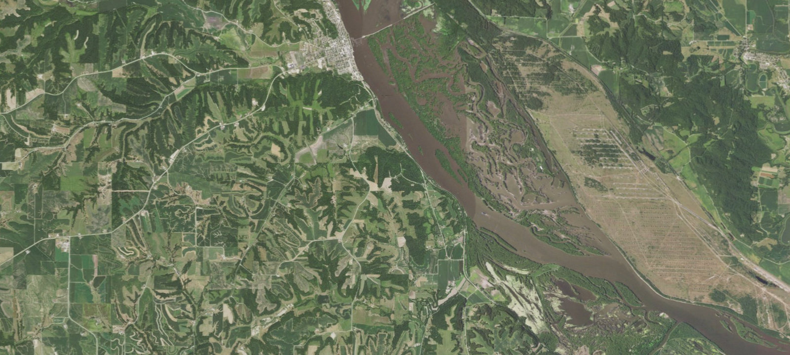 Map of Bellevue State Park Campground - Dyas Unit