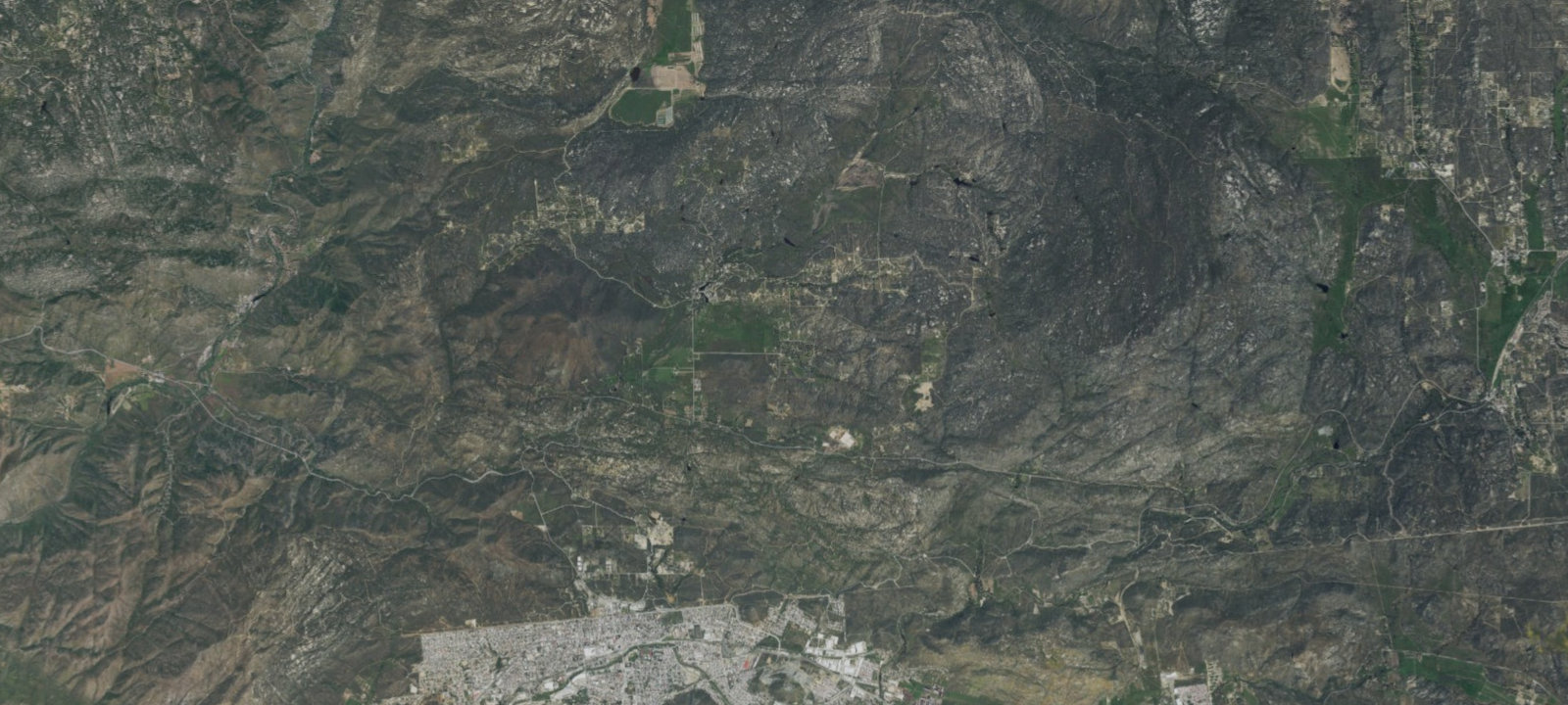 Map of Potrero County Park