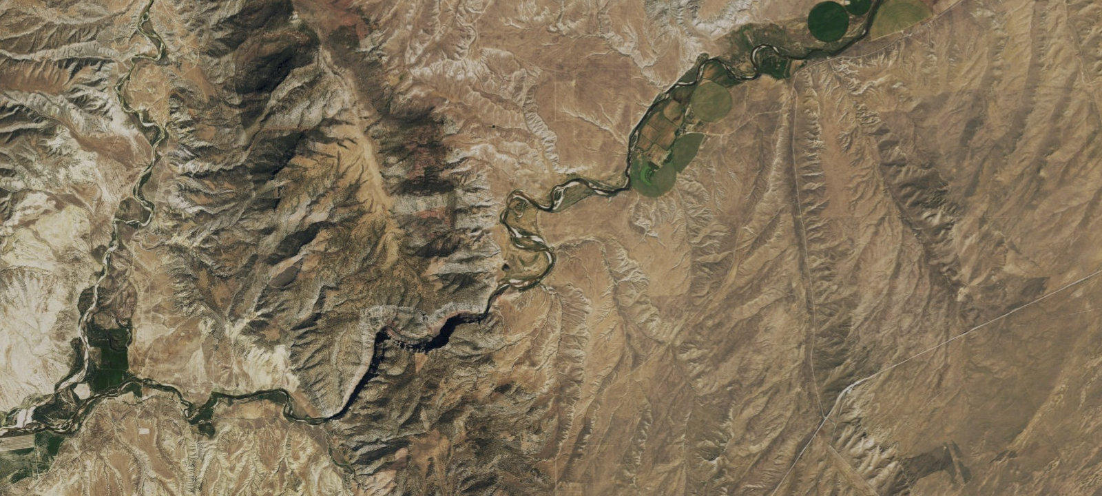 Map of East Cross Mountain North Camping