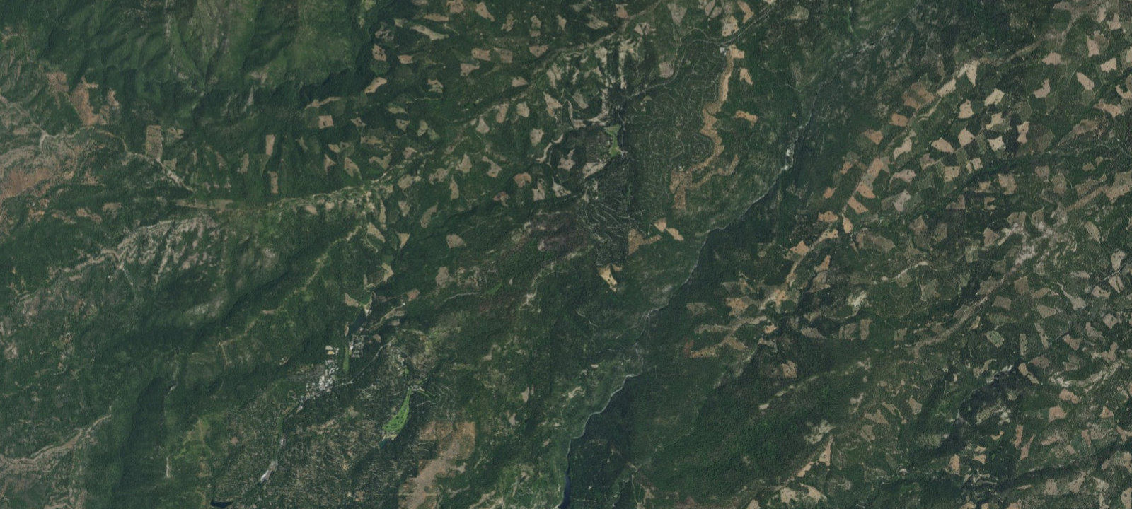Map of Lone Snag